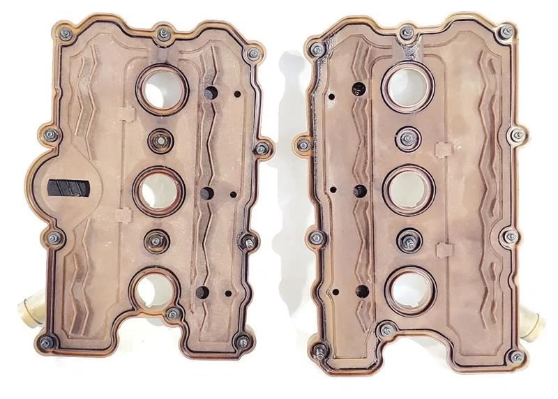 Audi Q5 2011 par de cubiertas de válvula de motor OEM 3,2 L Foto 2 de 4