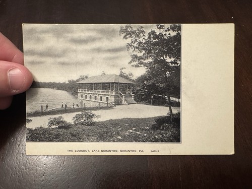 SCRANTON PA - Foto PC c1910 - Lake Scranton - The Lookout - Imagen 2 de 4
