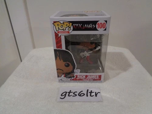 Pop  100 Rick James & Pop Protector  Plastic   Rocks Rick James  TUB 10