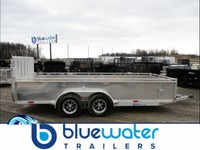 2022 Canadian Mennonite Built Tandem Axle Aluminum Utility Trailer - 7' x 16'!