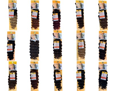 SENSATIONNEL Premium Now Wet Look 14 Zoll Schwarz 100% Echthaar Bulk Flechten