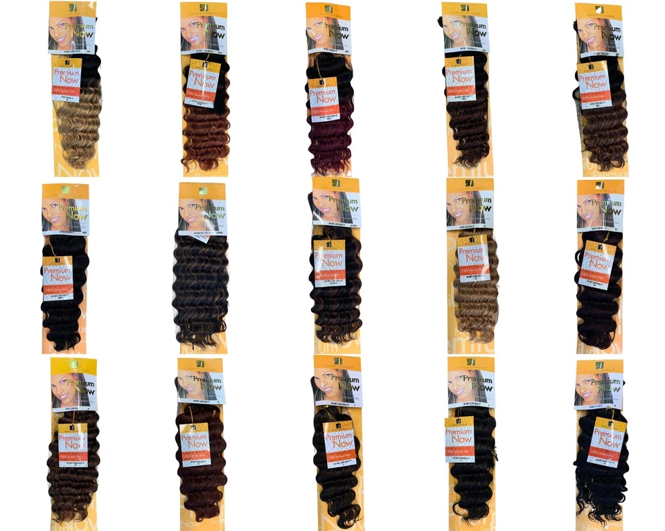 SENSATIONNEL PREMIUM NOW WET LOOK 14" INCH BLK 100% HUMAN HAIR BULK BRAIDING