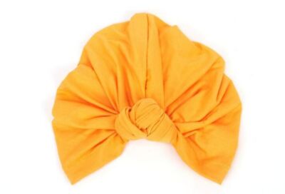 White Beige Turban Hats - Solid Color Polyester Caps Womens Fashion Headwears