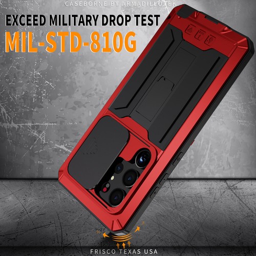For Samsung Galaxy S25 Ultra/S24+/S23 Shockproof Armor Stand Screen Cover Case - Picture 39 of 52
