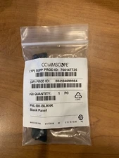 Commscope Patch Panel Blank Plate PNL-BK-BLANK