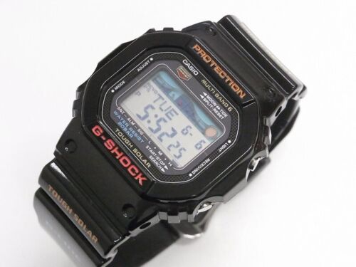 Casio G-SHOCK Men's Watch GWX-5600-1JF G-LIDE Radio Solar Black - Picture 1 of 5