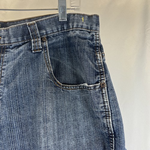 US Polo Assn Vintage Medium Wash Blue Carpenter Denim Jean Shorts Men's Size 40 - Picture 6 of 21