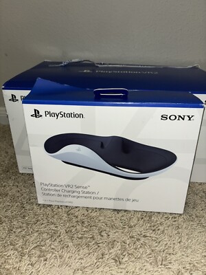 PlayStation VR2 Sense Controller Charging Station Missing Plug In Connectors.