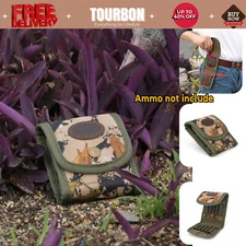 Tourbon Rifle Cartridges Pouch Ammo Wallet Carry Case on Belt fit 45-70,308,410