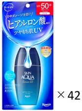ROHTO Pharmaceutical Skin Aqua Hyaluronic Serum UV 70g x 42 sets. SPF50+・PA++++