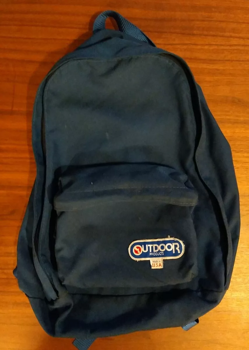 VINTAGE OUTDOOR PRODUCTS MADE IN USA BACKPACK BLUE eBay