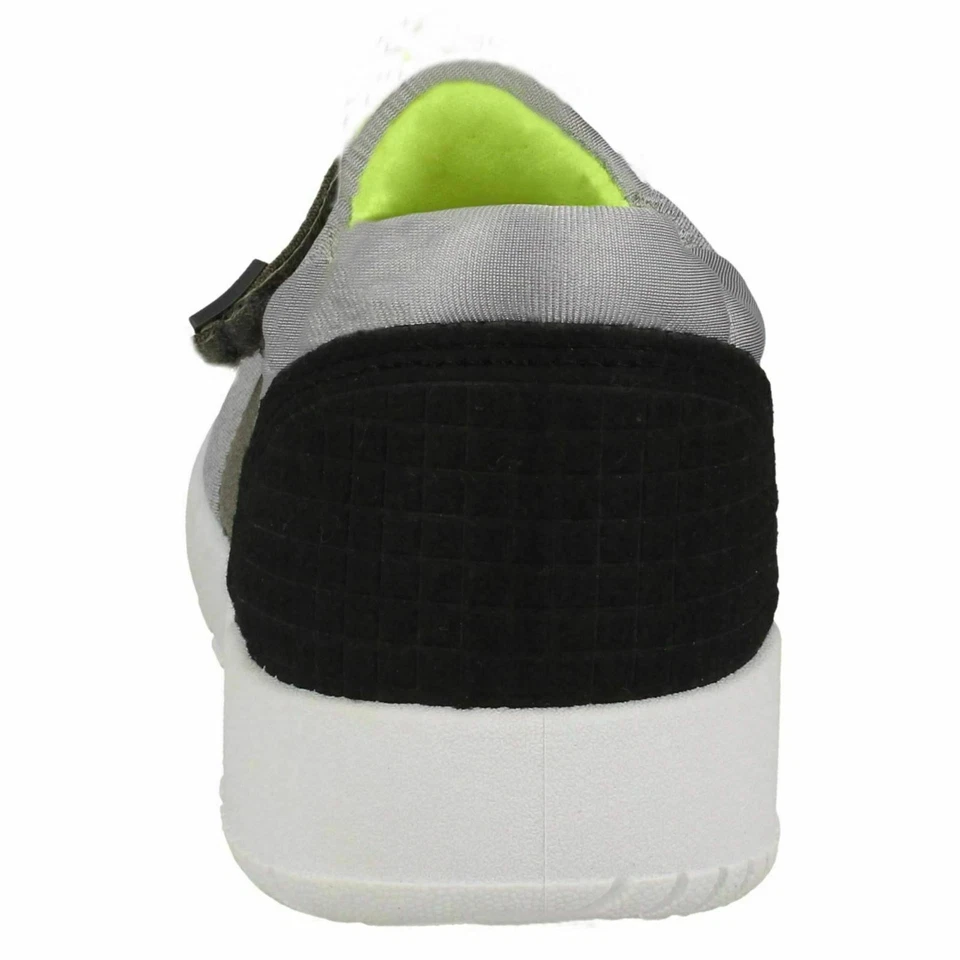 Niños Rosa O Gris Ligero Cierre Adhesivo Reflex Zapatillas: X3R015 - Imagen 3 de 4