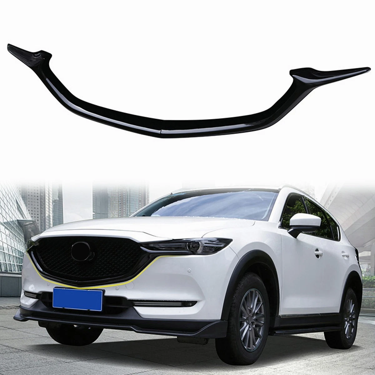 Kit di eliminazione cromature Mazda CX-5: rivestimento in vinile nero lucido (2017-2025) - Italia