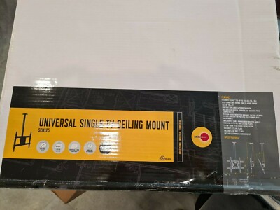 OmniMount SCM125 | Deckenhalterung für die meisten 80 bis 165cm (32-65 Zoll) TVs