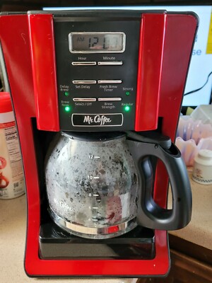 Cup Coffee Mr Coffee Coffee Maker Red Red Mr Coffee Programmable