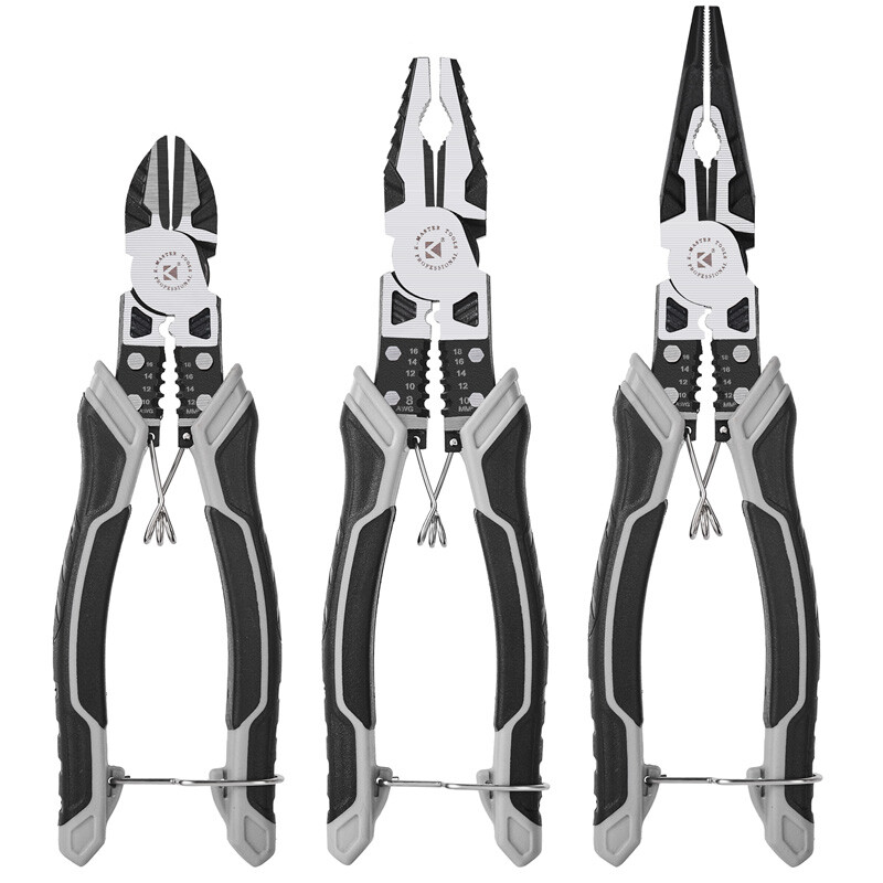 3Pcs Combination Pliers Set 8