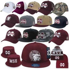 Mississippi State MSU Bulldogs Baseball Cap Hat NCAA Officially Licensed Gear