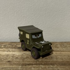 Mattel Disney Pixar Cars Color Changers Sarge 2 Paint Jobs In 1