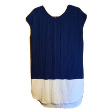 Madewell Shift Dress Womens XS Multicolor Colorblock Short Sleeve