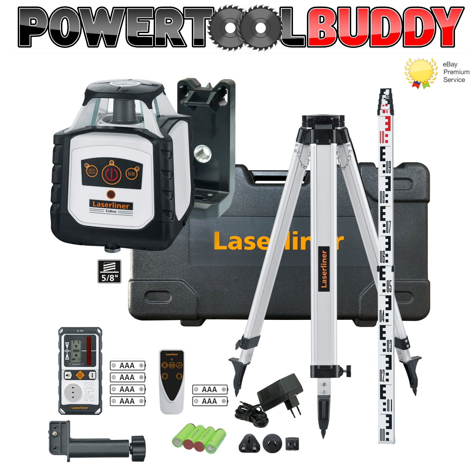 Image of Laserliner Cubus 210 S laser level at eBay