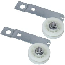 2-Pack Dryer Idler Pulley w/ Bracket Assembly for Maytag 3-7 MD ME MG YM Series