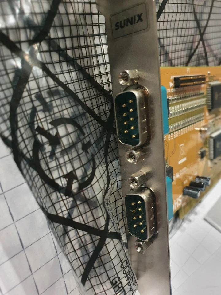 scheda SERIALE  SUNIX 2 porte PCI interna pc computer - Immagine 3 di 4