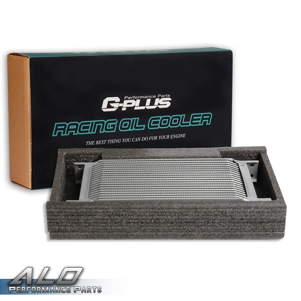 Nuevo enfriador de aceite universal de motor de transmisión de aluminio AN10 7 filas plateado Foto 4 de 4