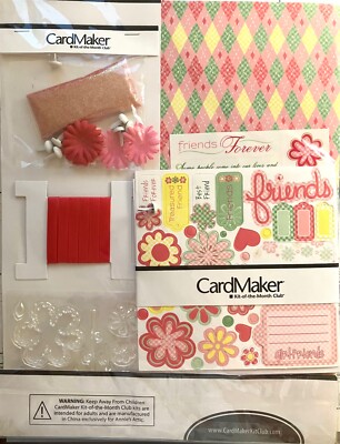Cardmaker kit Flowerful friends includes everything including flower cards, enve