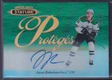 JASON ROBERTSON - 2020 Upper Deck Stature Proteges Rookie Auto #P-20, /49