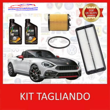 FILTRO OLIO OE + 4 LT OLIO SELENIA ABARTH 10W50 + CANDELE FIAT SPIDER 124 ABARTH