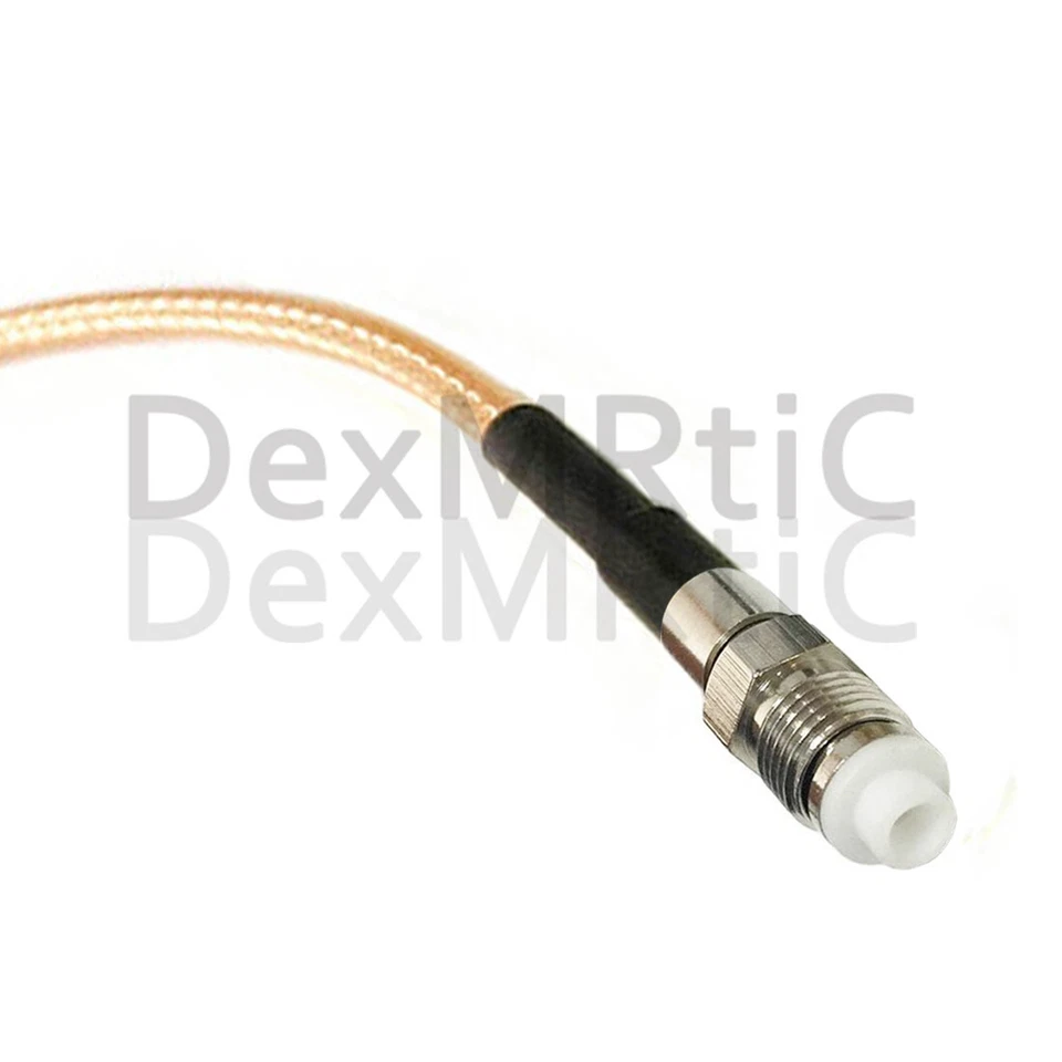 SMA Male Plug to FME Female Jack RF coaxial cable adapter RG316 15cm 6inch - Image 3 of 3