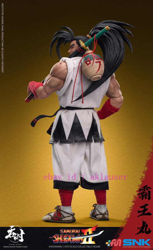 Tunshi Studio 1/6 Samurai Shodown Haohmaru Action Figure Toy Model