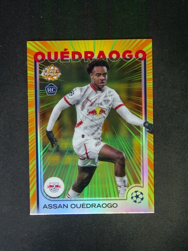 2024-25 Topps Chrome UEFA Assan Ouedraogo RC Radiating Rookies SP