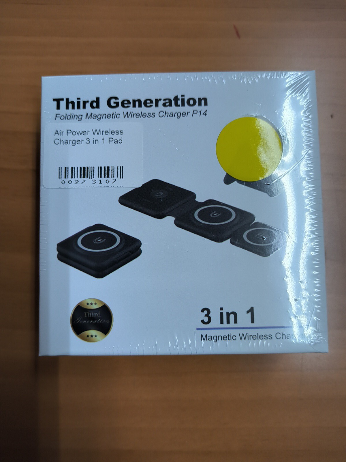 Wireless charger for Apple Watch, iPhone and Ear pods-image