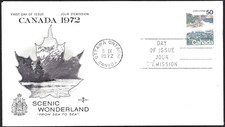 🍁Canada   #598      SEASHORE       Brand New  1972  Rosecraft Cover