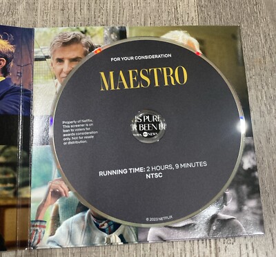 Maestro FYC DVD For Your Consideration Promo Screener Awards