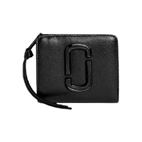 Marc Jacobs The Snapshot Mini Compact Wallet in Black