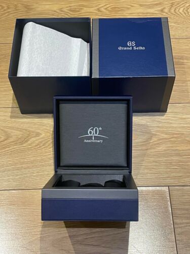 Genuine Original Grand Seiko 60th Anniversary Japan Watch Presentation Box Case - Picture 2 of 9