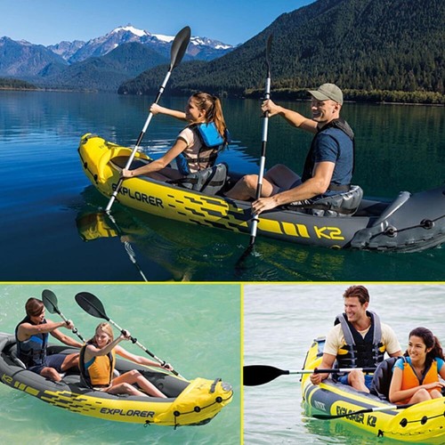 Intex - Kayak Paddle, Lightweight, Aluminium, Detchable Kayak Oar/Paddle - Picture 7 of 12