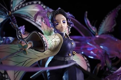 Demon Slayer Kochou Shinobu GK 36CM Action Figure Statue Collectible Toy Gift - Picture 4 of 5