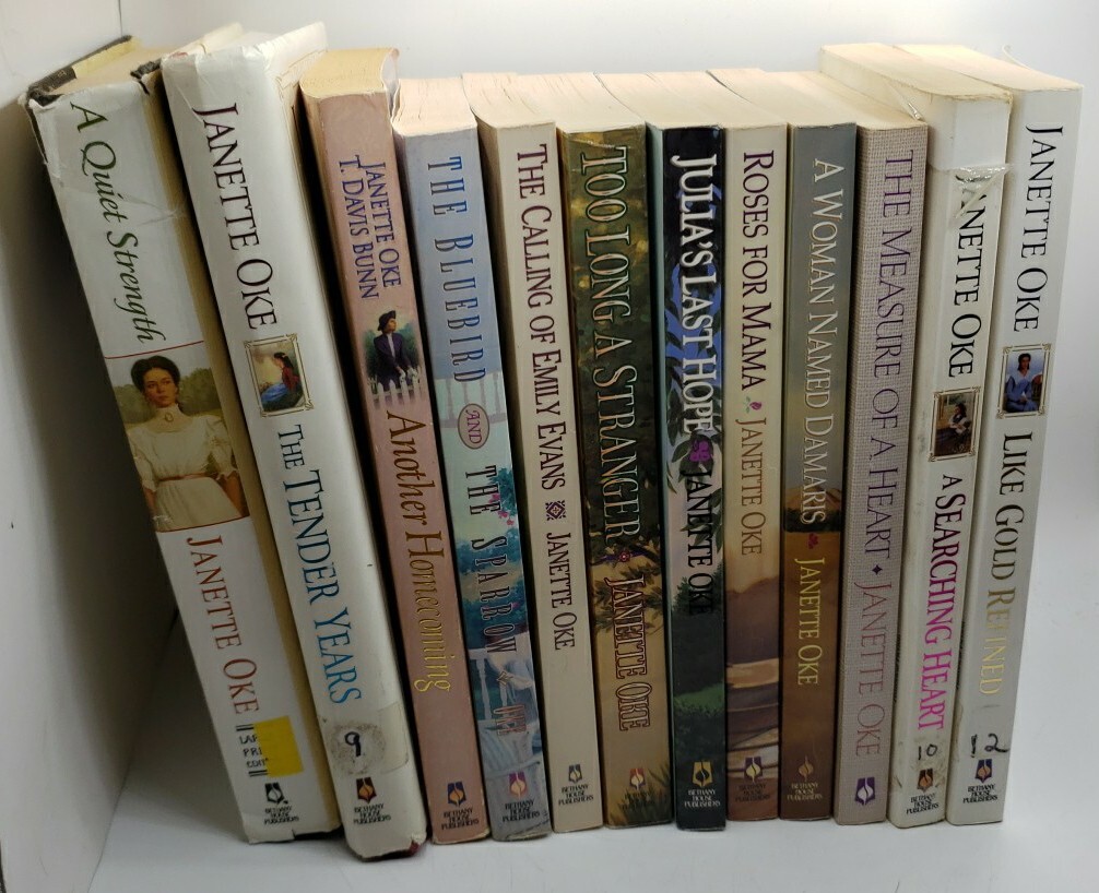 Lot of 12 Oke Books SparrowEmily EvansDamarisJulia