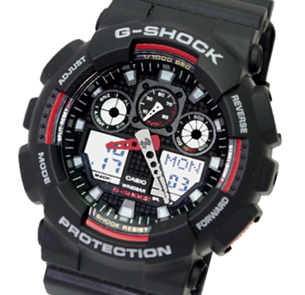 Casio G-Shock GA100-1A4 Men's Watch for sale online | eBay