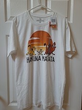 The Lion King Shirt Size L Hakuna Matata Movie Disney Classics NWT