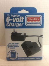 Fisher Price Power Wheels 6-Volt Battery Charger Toddler Blue P6829 6 Volt NEW