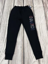 Champion Man SZ Small Reverse Weave Jogger Pant Logo Black NWT (P)