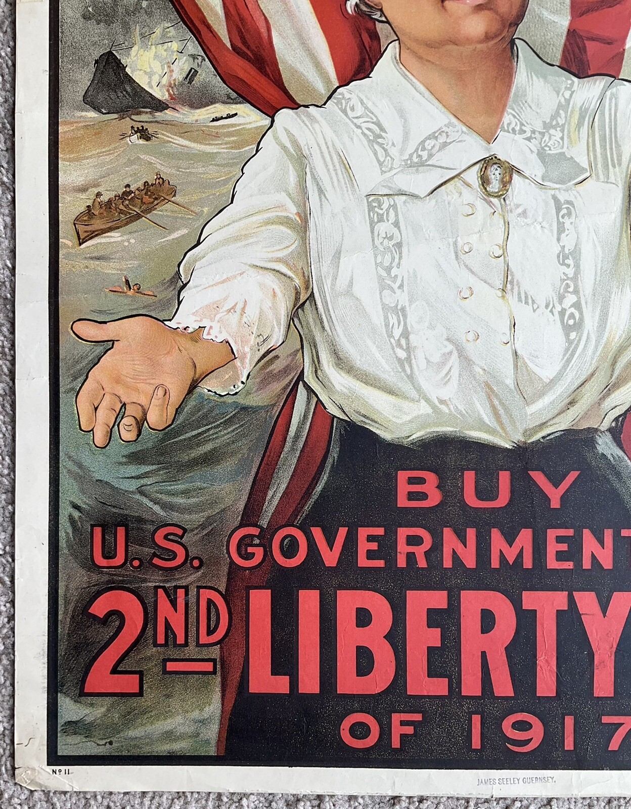 WW1 US Women! Help America’s Sons Win The War Loan Poster eBay
