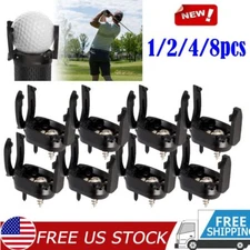 4/8pcs Golf Ball Pick Up Tool Saver Claw Put-On Putter Grip Retriever Grabber