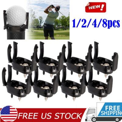 4/8pcs Golf Ball Pick Up Tool Saver Claw Put-On Putter Grip Retriever  Grabber