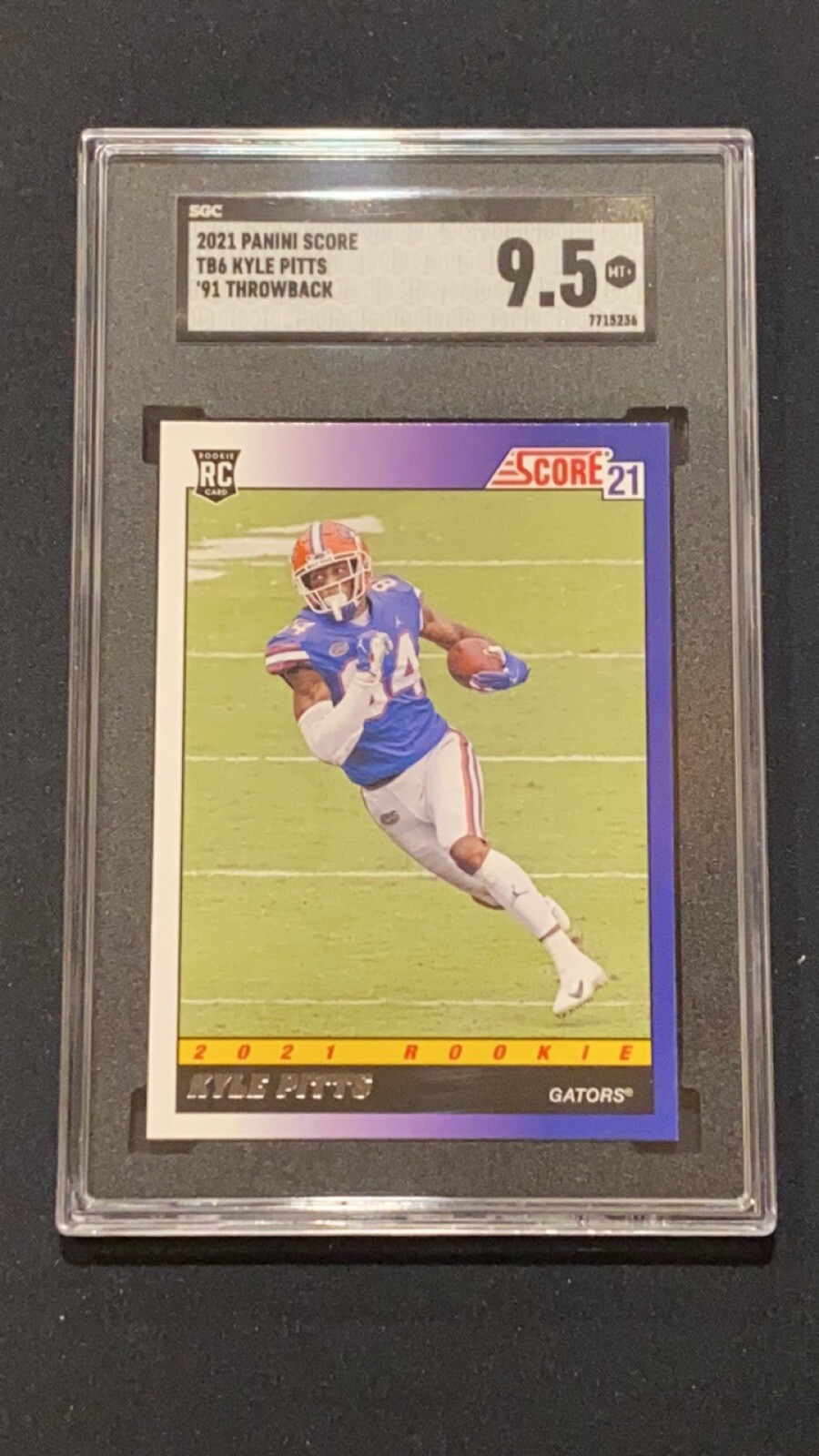 Kyle Pitts Panini Score 1991 Throwback #TB6 Base
