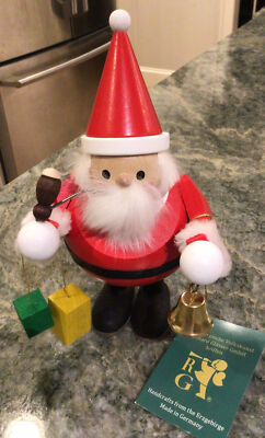 Richard Glasser GmbH Seiffen  SANTA SMOKER Erzgebirgisch Volkskunst NWT